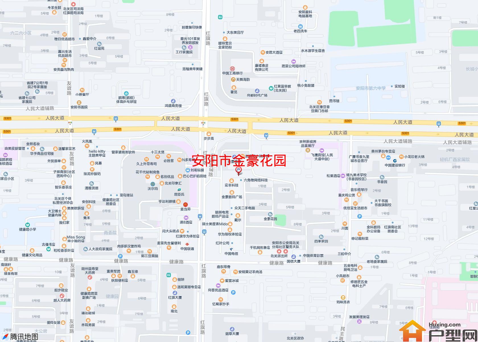 金豪花园小区 - 户型网