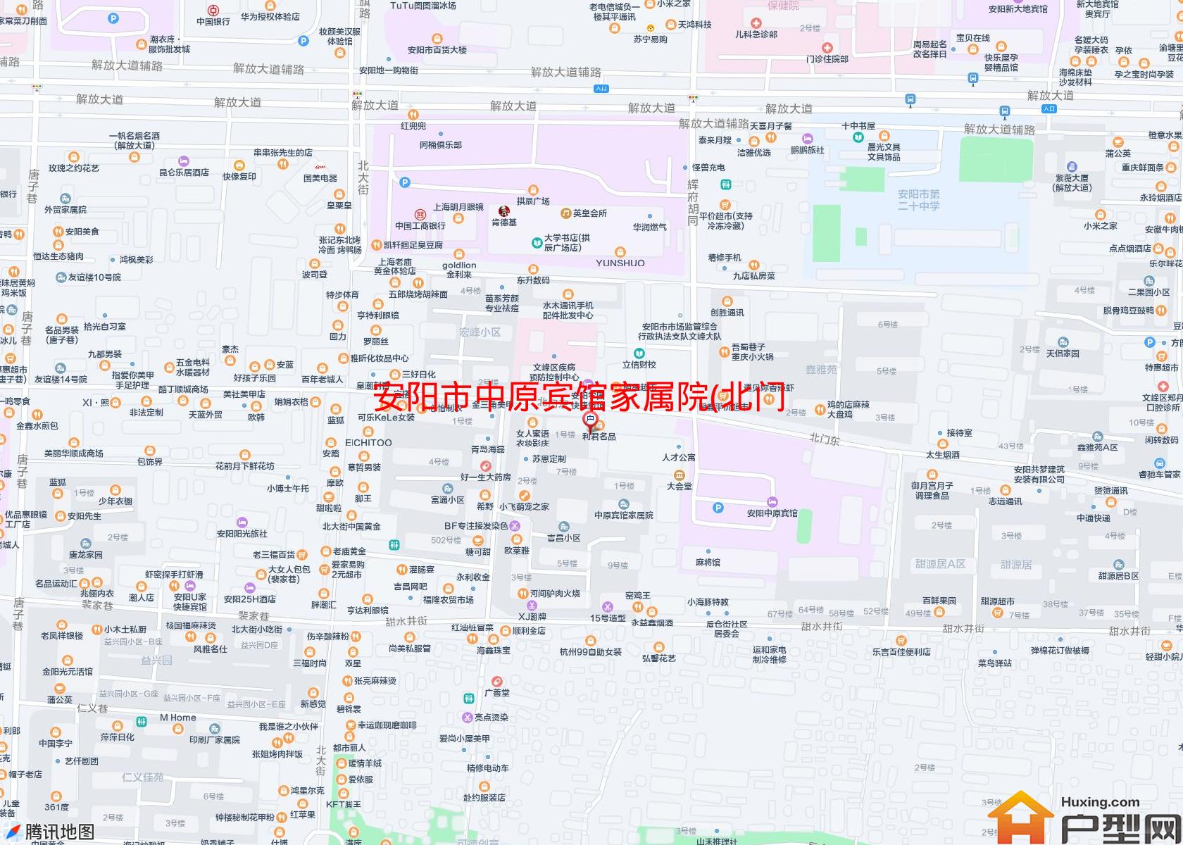中原宾馆家属院(北门东22号)小区 - 户型网