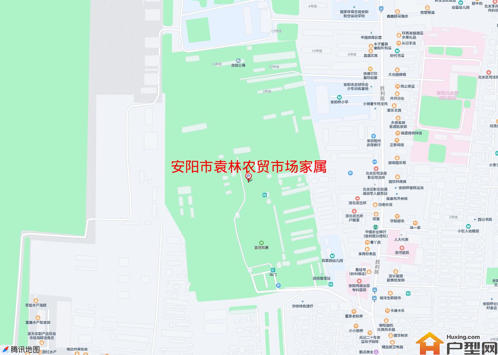 袁林农贸市场家属小区 - 户型网
