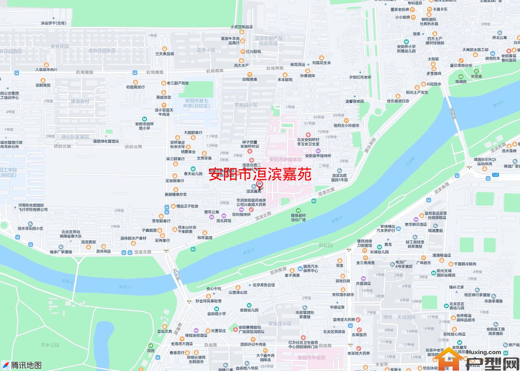 洹滨嘉苑小区 - 户型网
