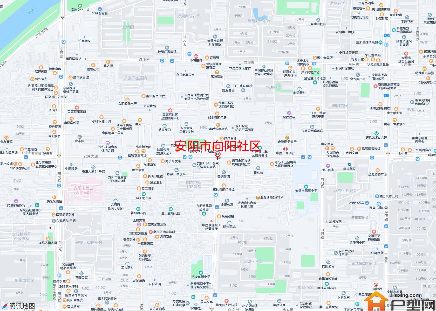 向阳社区小区 - 户型网