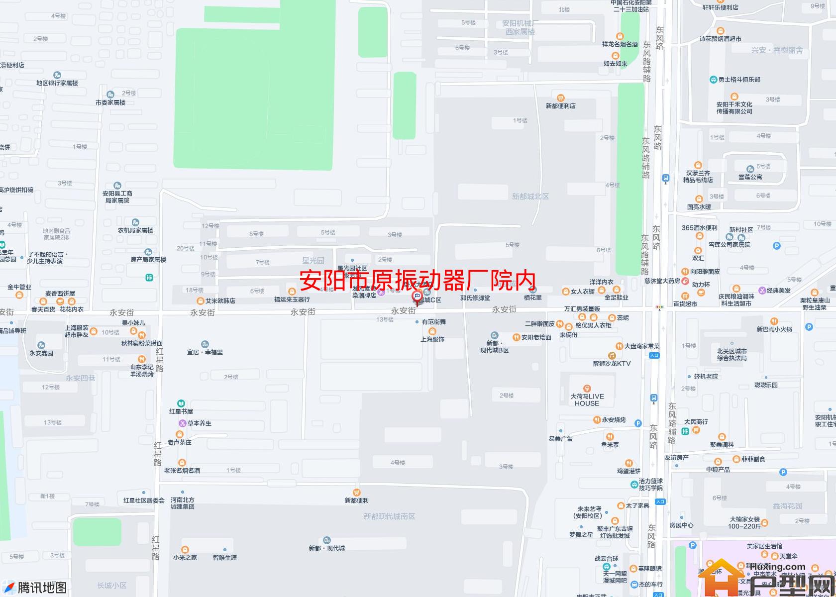 原振动器厂院内小区 - 户型网