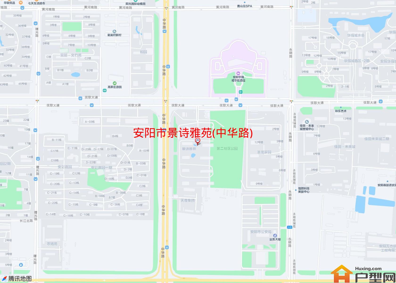 景诗雅苑(中华路)小区 - 户型网