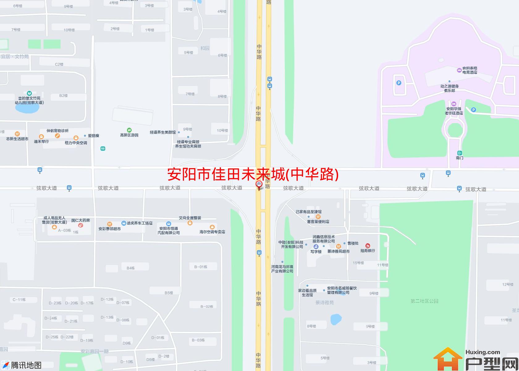 佳田未来城(中华路)小区 - 户型网