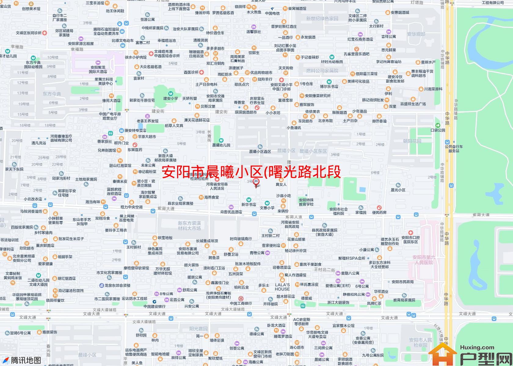 晨曦小区(曙光路北段152号)小区 - 户型网