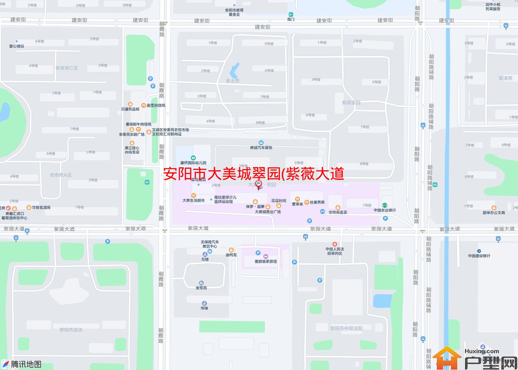 大美城翠园(紫薇大道)小区 - 户型网
