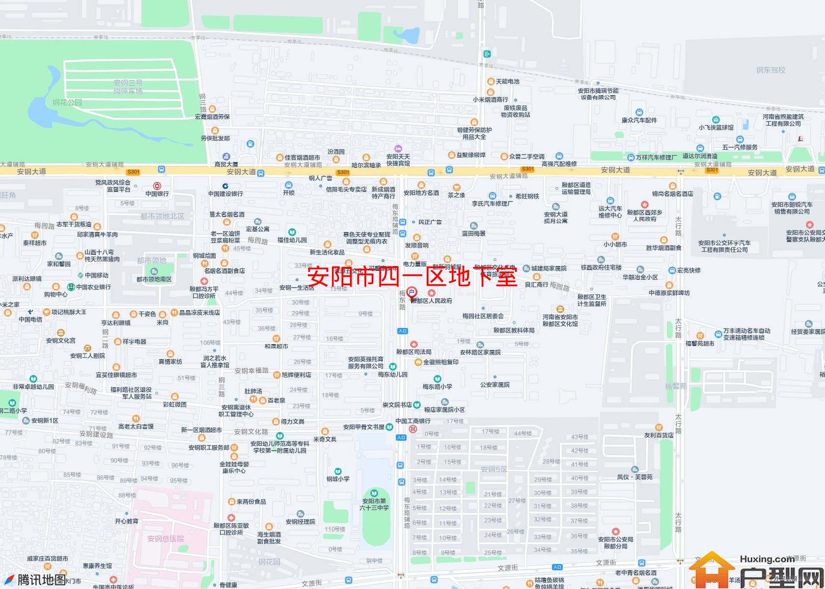 四一区地下室小区 - 户型网