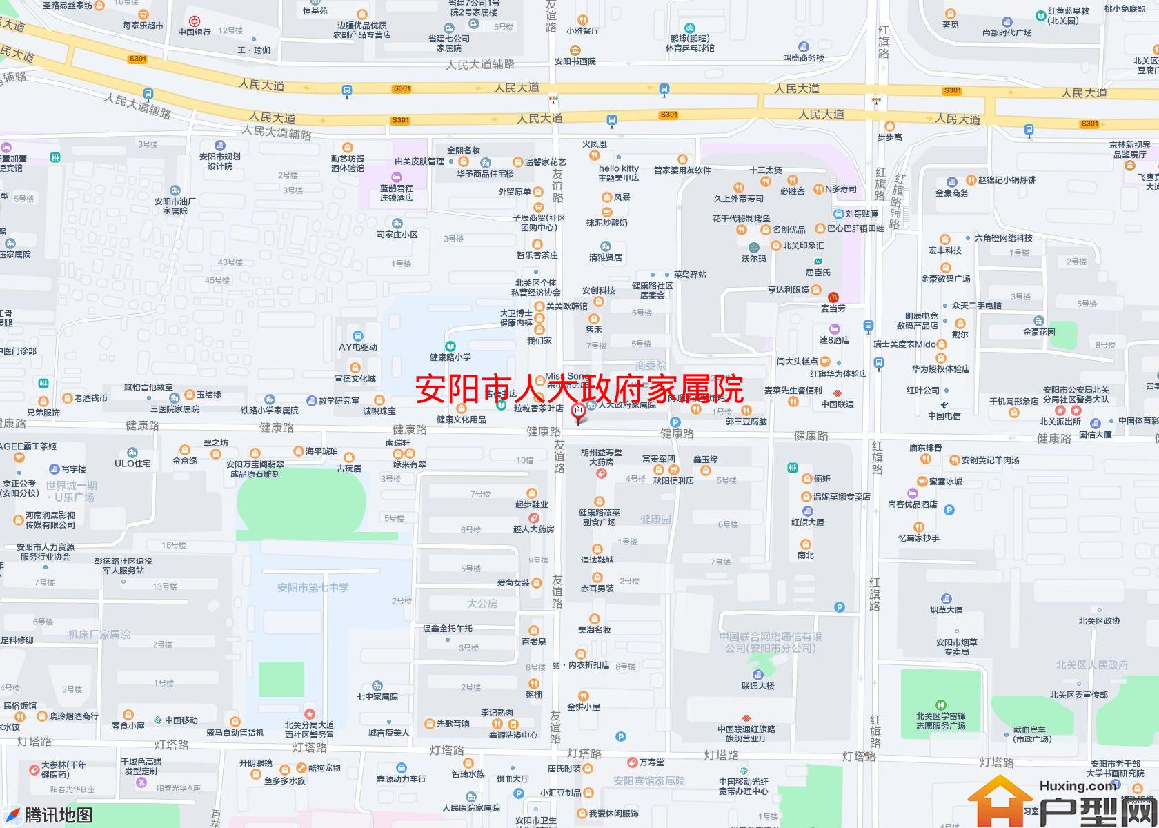 人大政府家属院小区 - 户型网