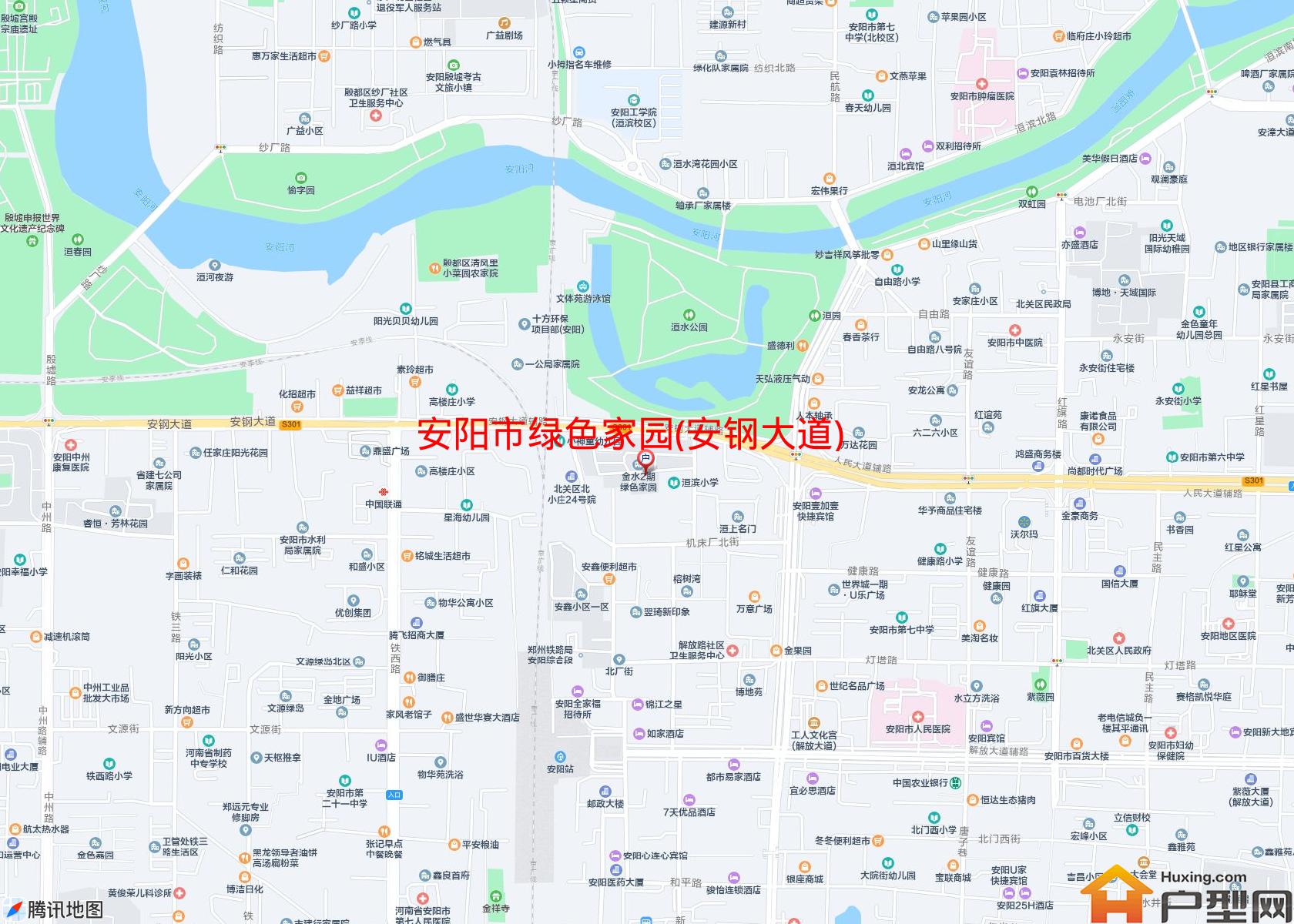 绿色家园(安钢大道)小区 - 户型网