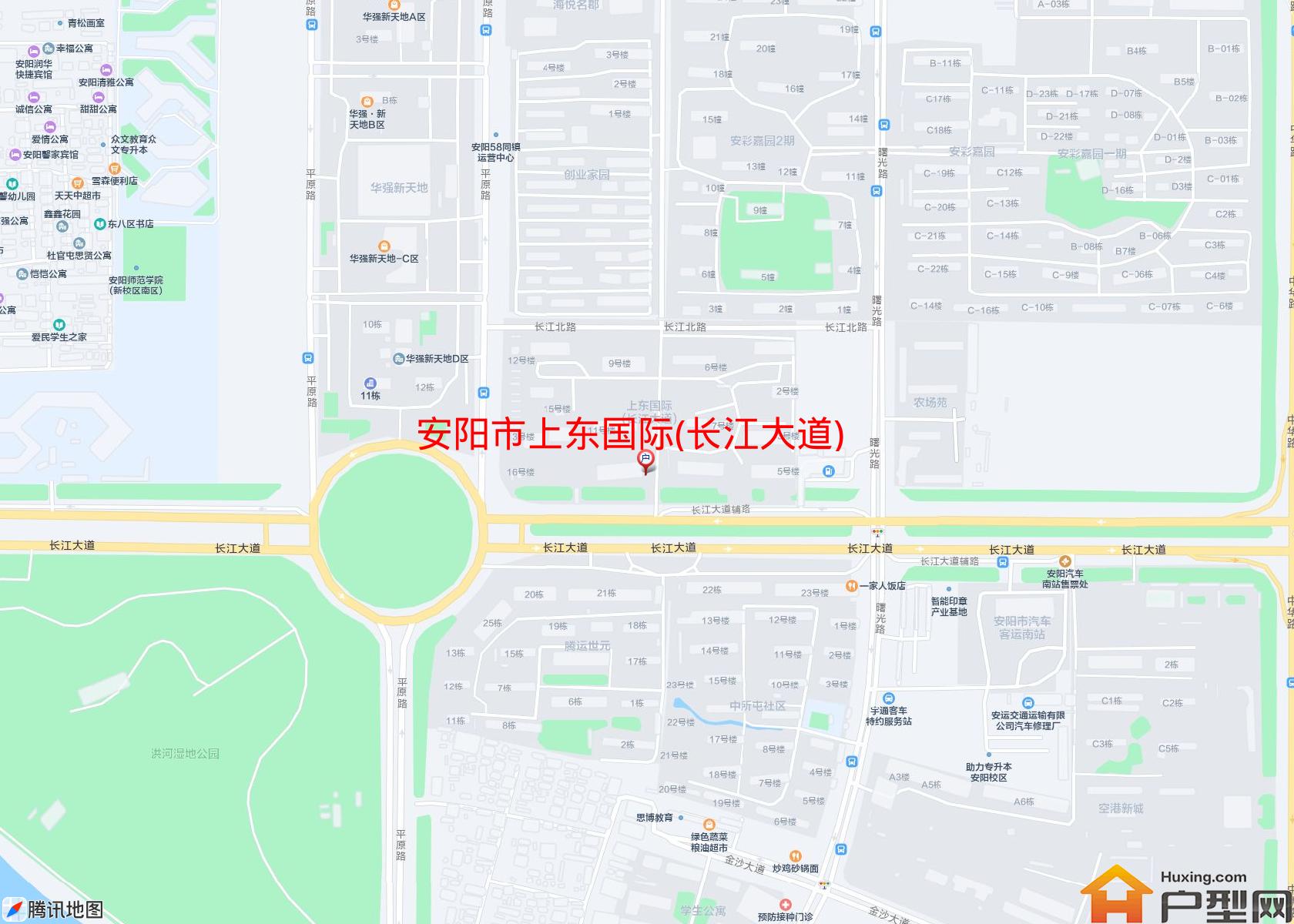 上东国际(长江大道)小区 - 户型网