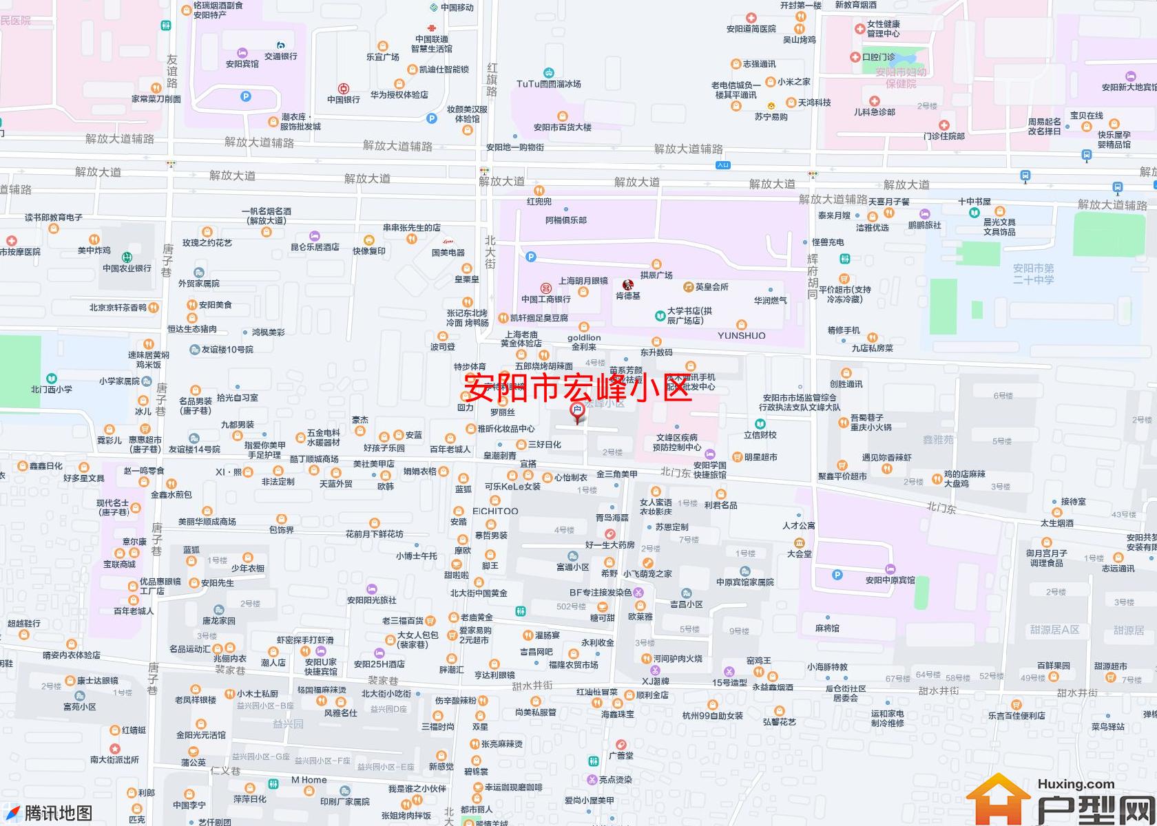 宏峰小区小区 - 户型网