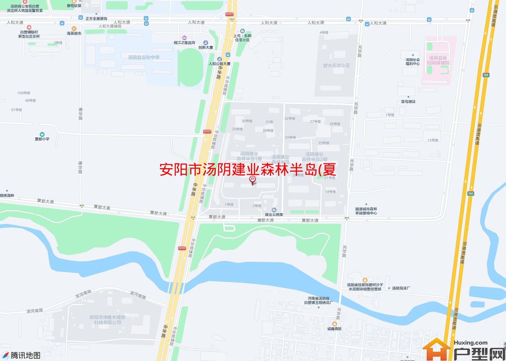 汤阴建业森林半岛(夏都大道)小区 - 户型网