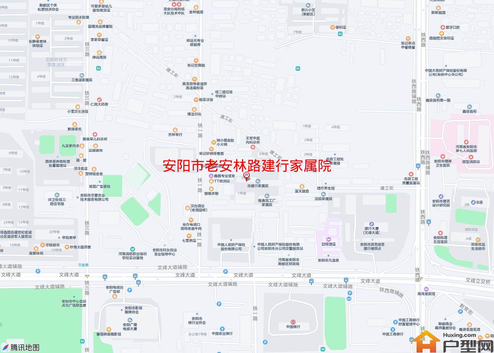 老安林路建行家属院小区 - 户型网