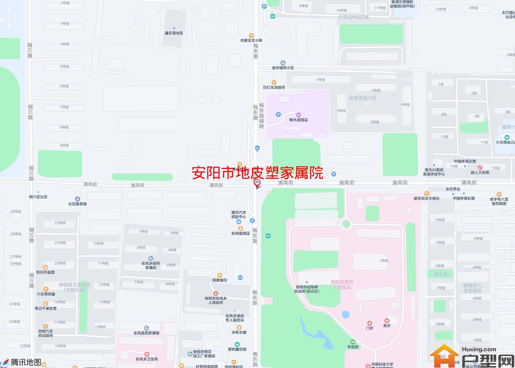 地皮塑家属院小区 - 户型网