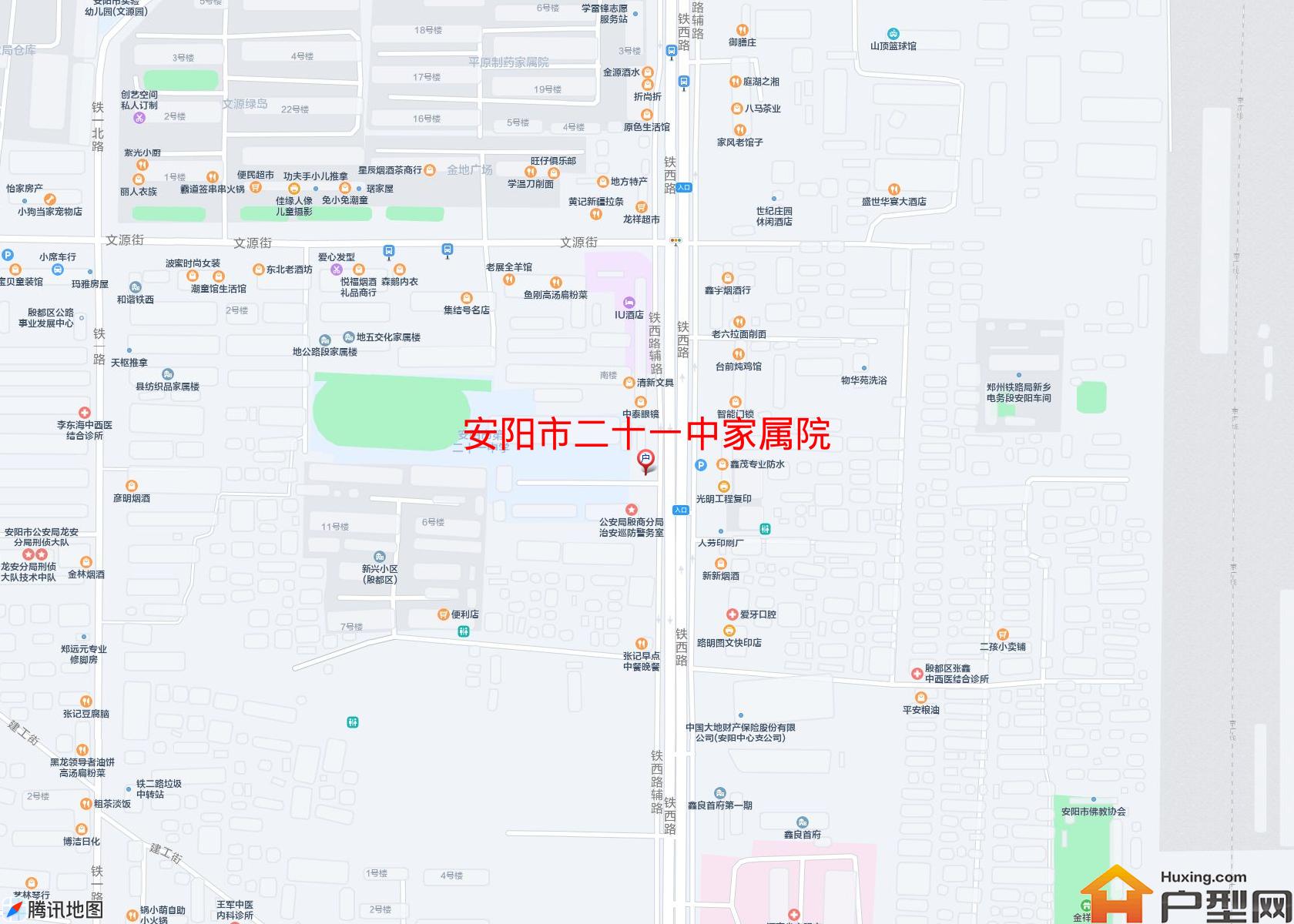 二十一中家属院小区 - 户型网