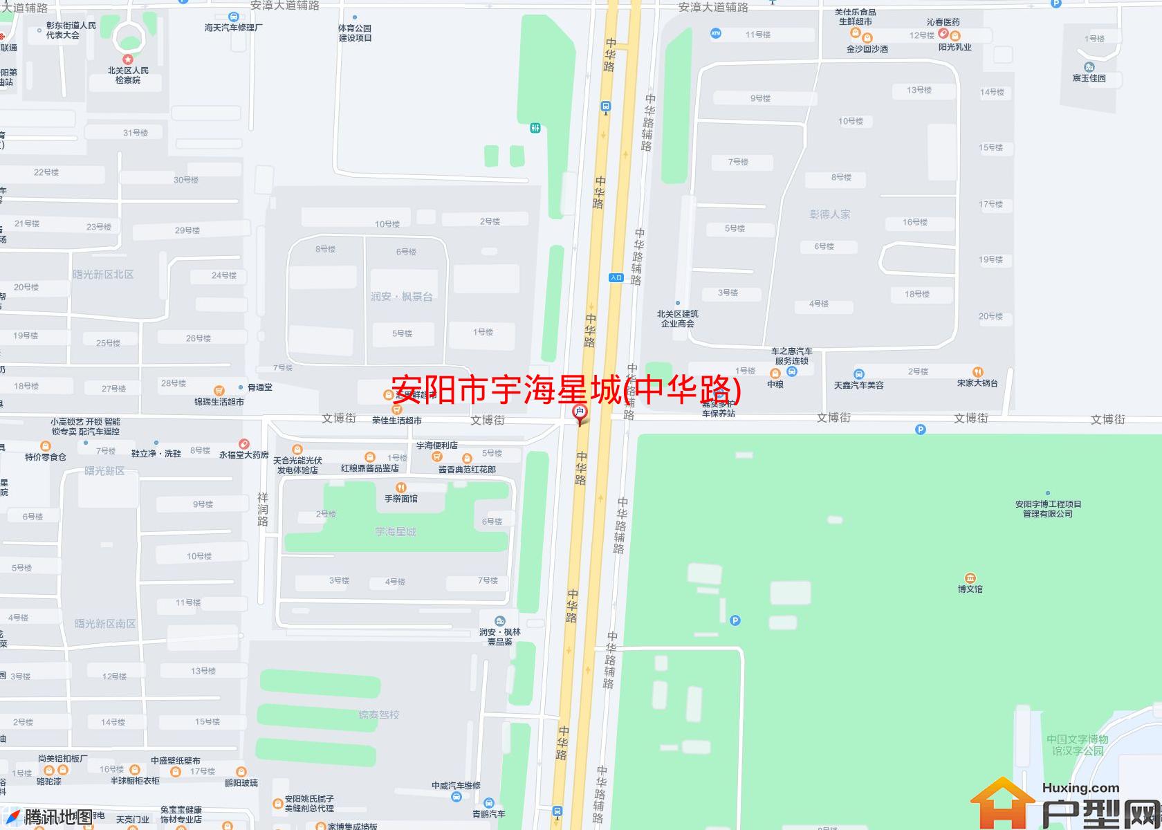 宇海星城(中华路)小区 - 户型网