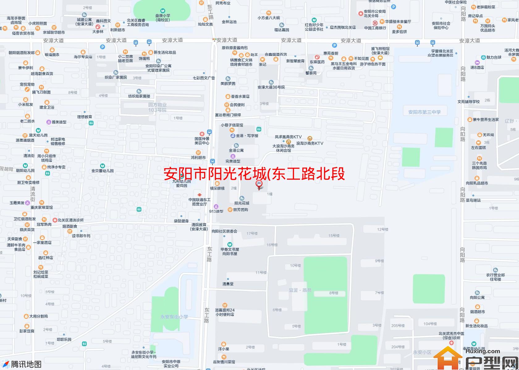 阳光花城(东工路北段345号)小区 - 户型网