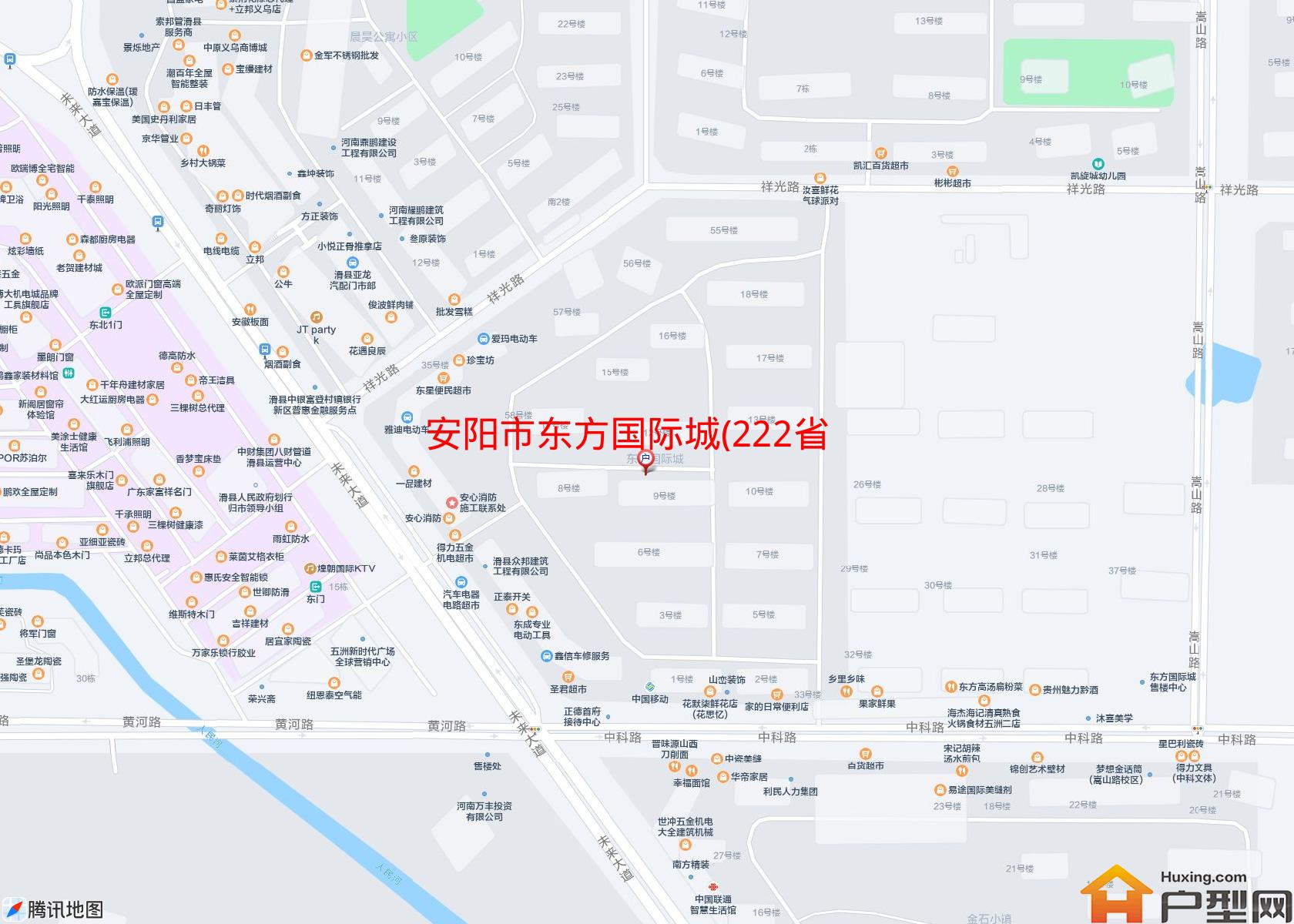 东方国际城(222省道)小区 - 户型网
