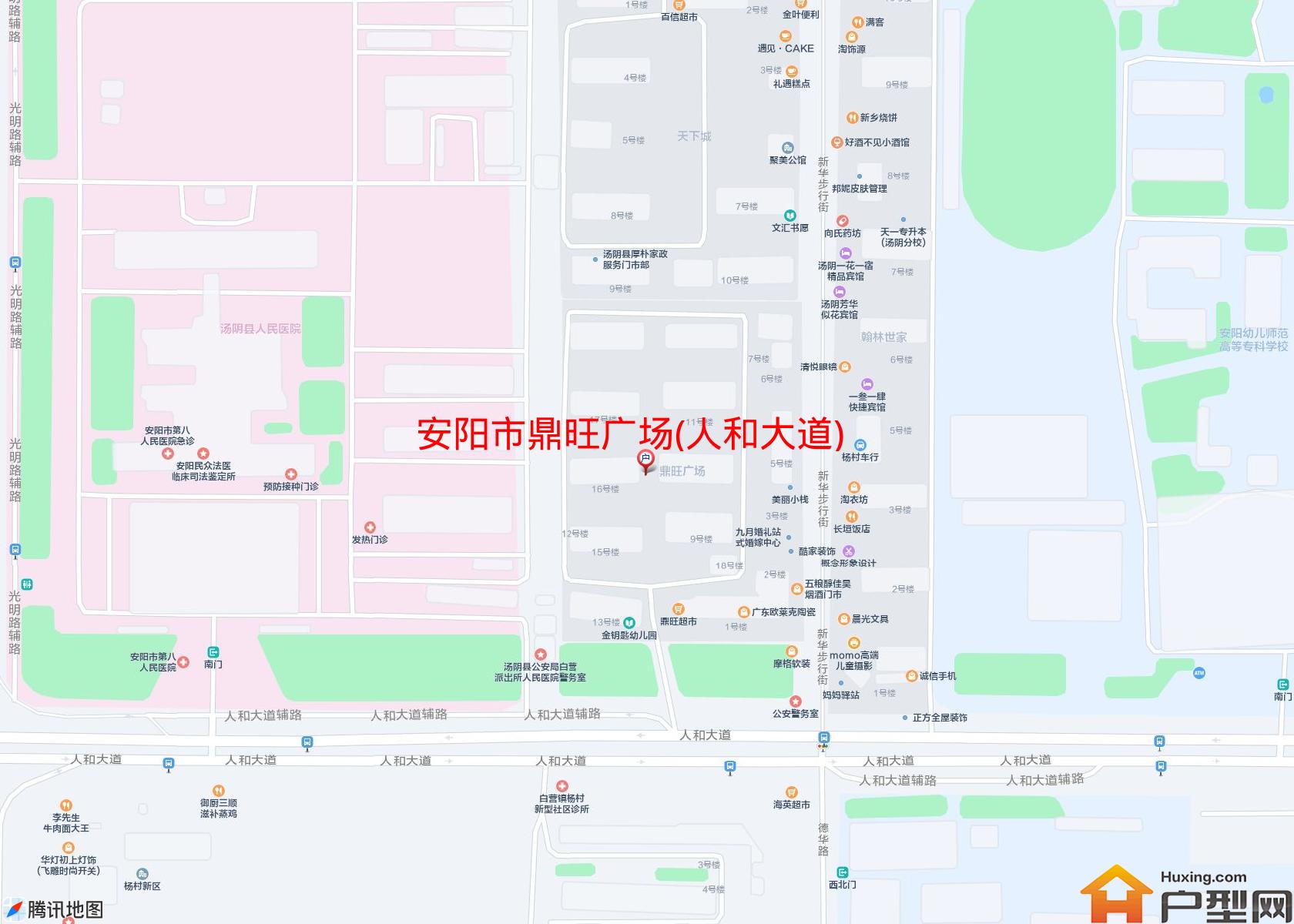 鼎旺广场(人和大道)小区 - 户型网