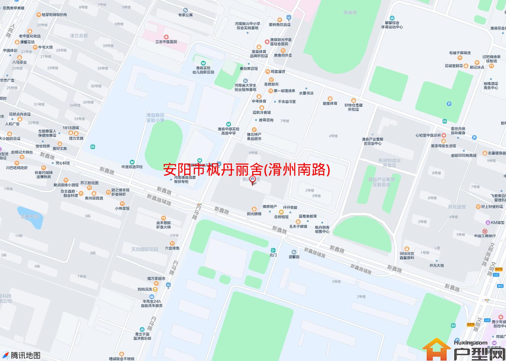 枫丹丽舍(滑州南路)小区 - 户型网