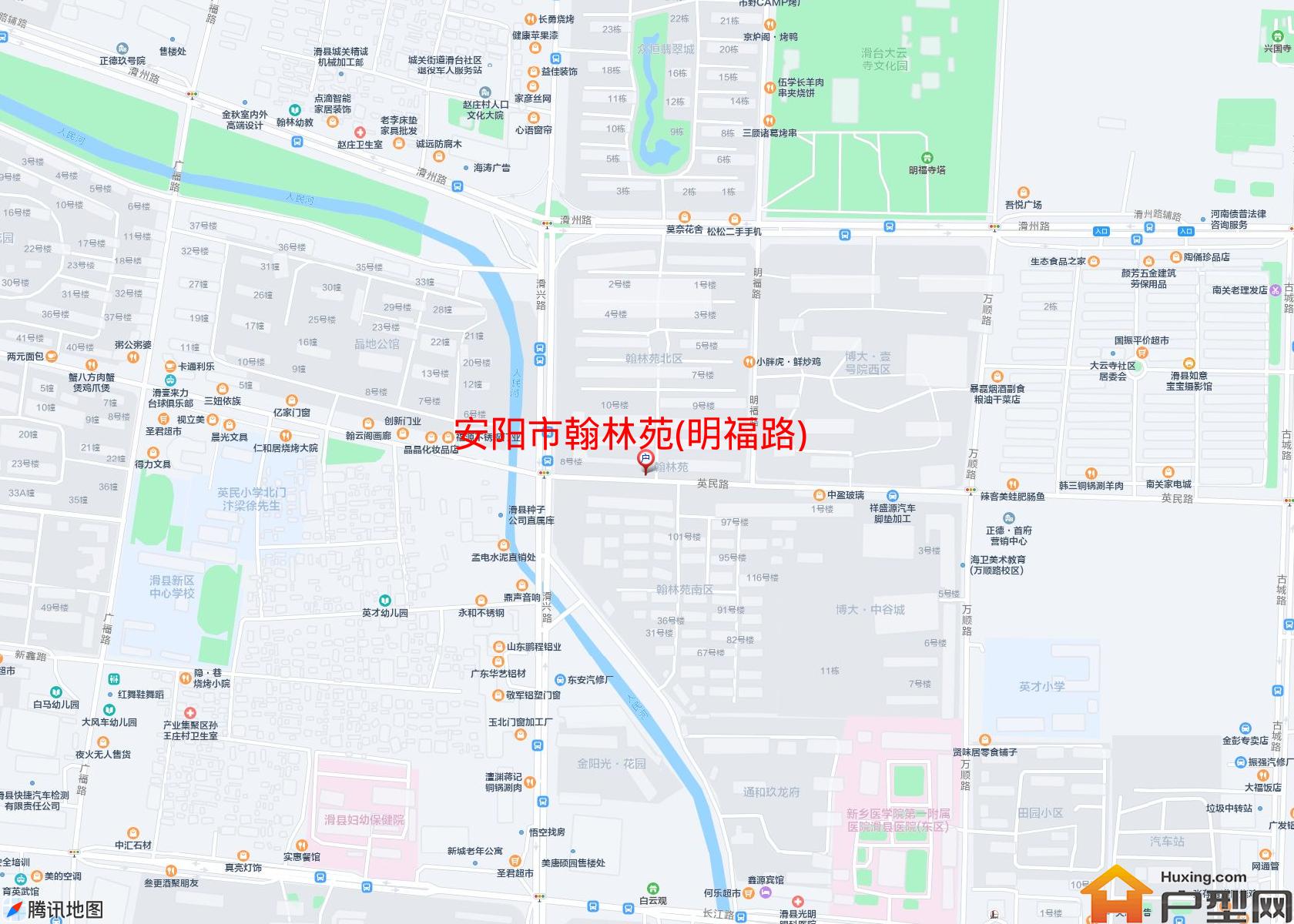 翰林苑(明福路)小区 - 户型网
