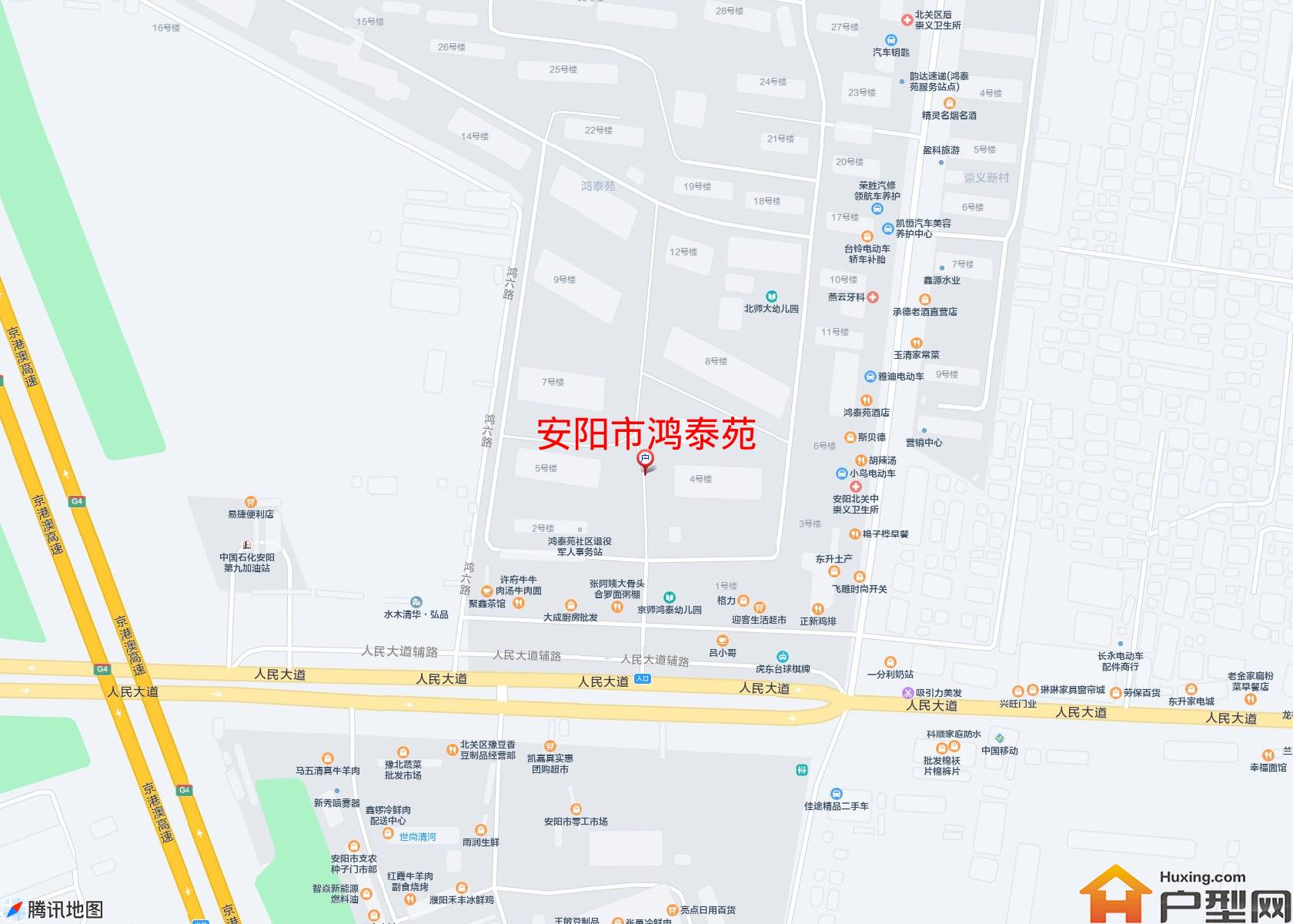 鸿泰苑小区 - 户型网
