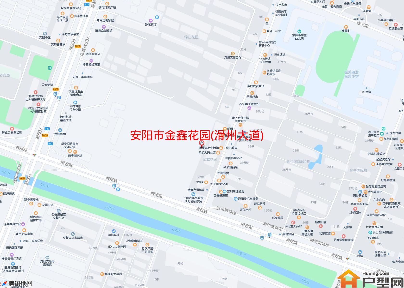 金鑫花园(滑州大道)小区 - 户型网