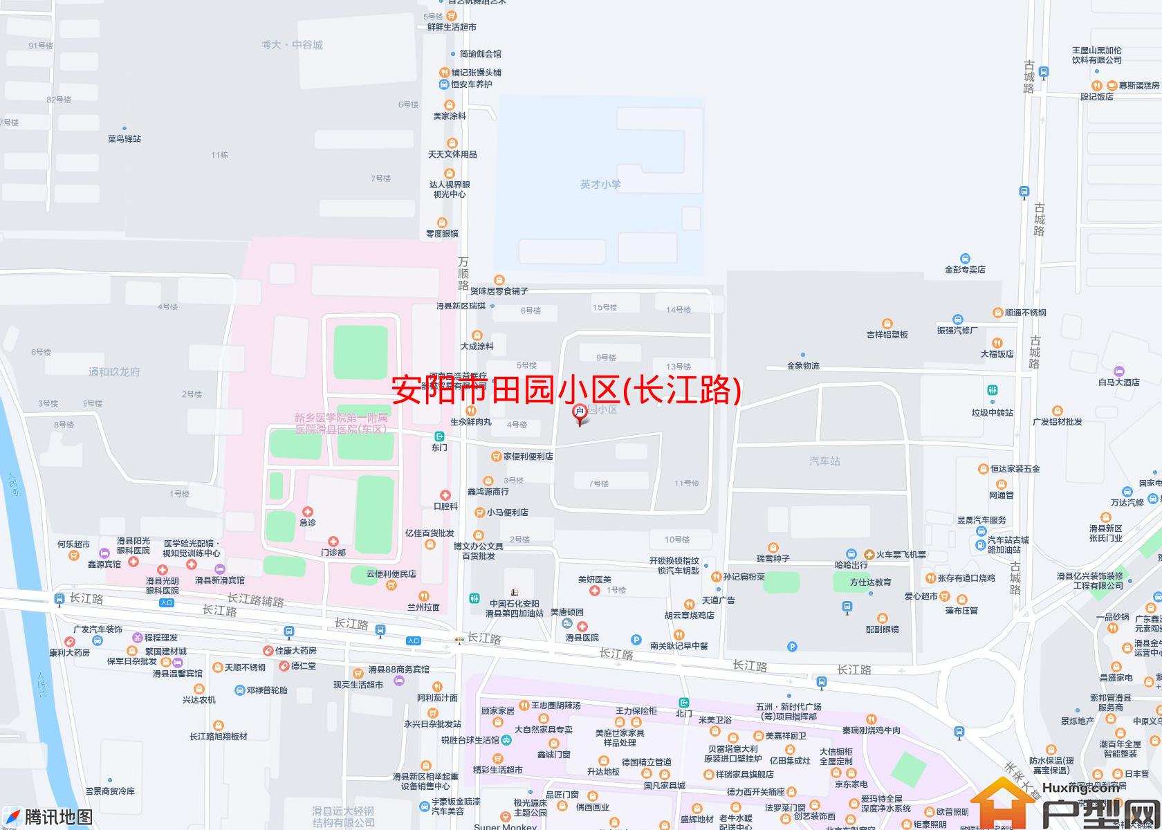 田园小区(长江路)小区 - 户型网