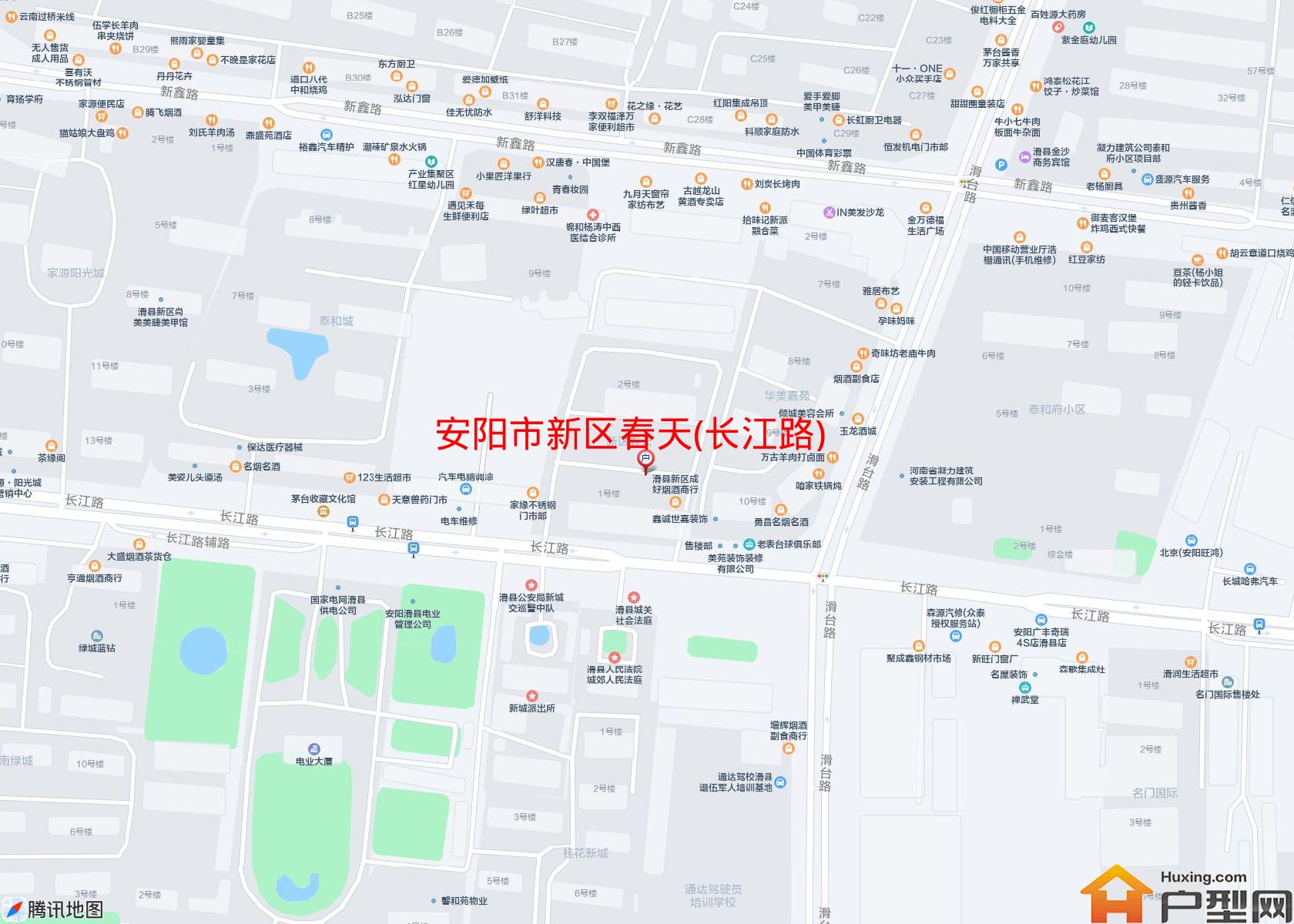 新区春天(长江路)小区 - 户型网