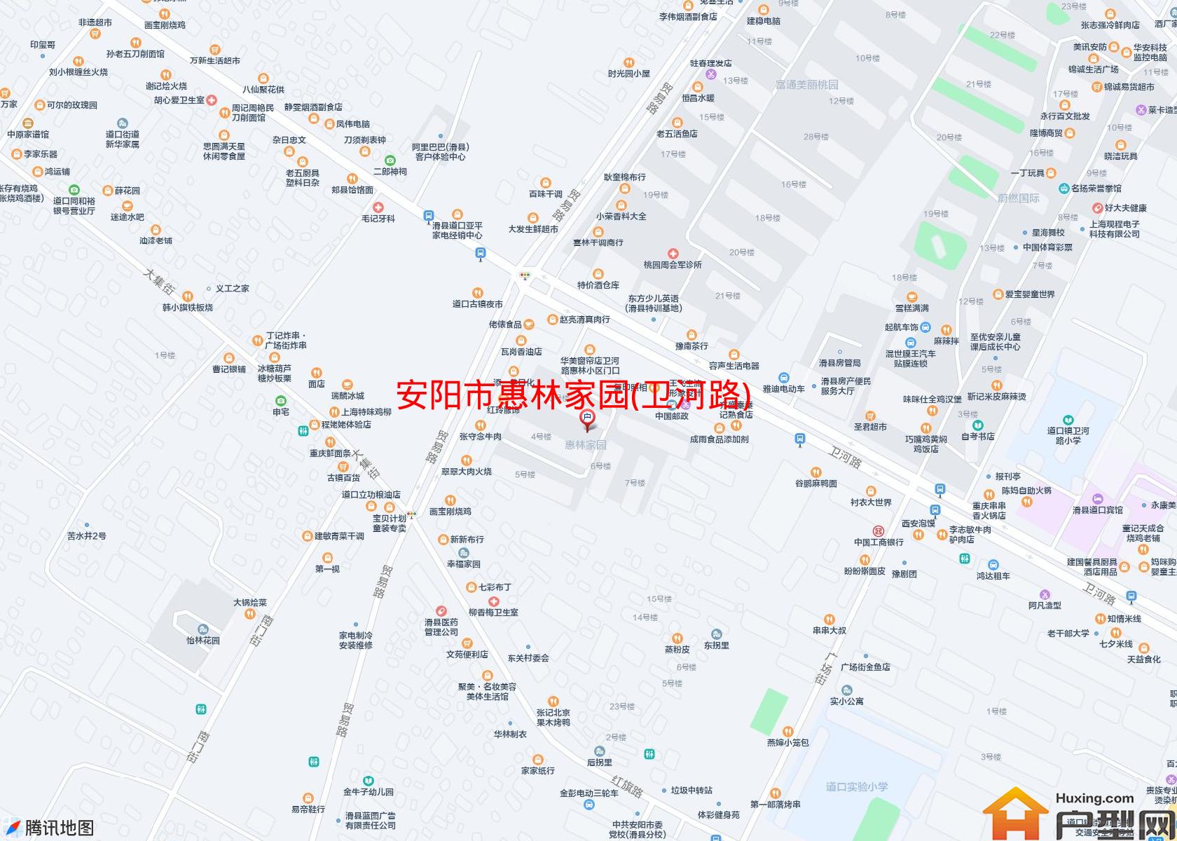 惠林家园(卫河路)小区 - 户型网