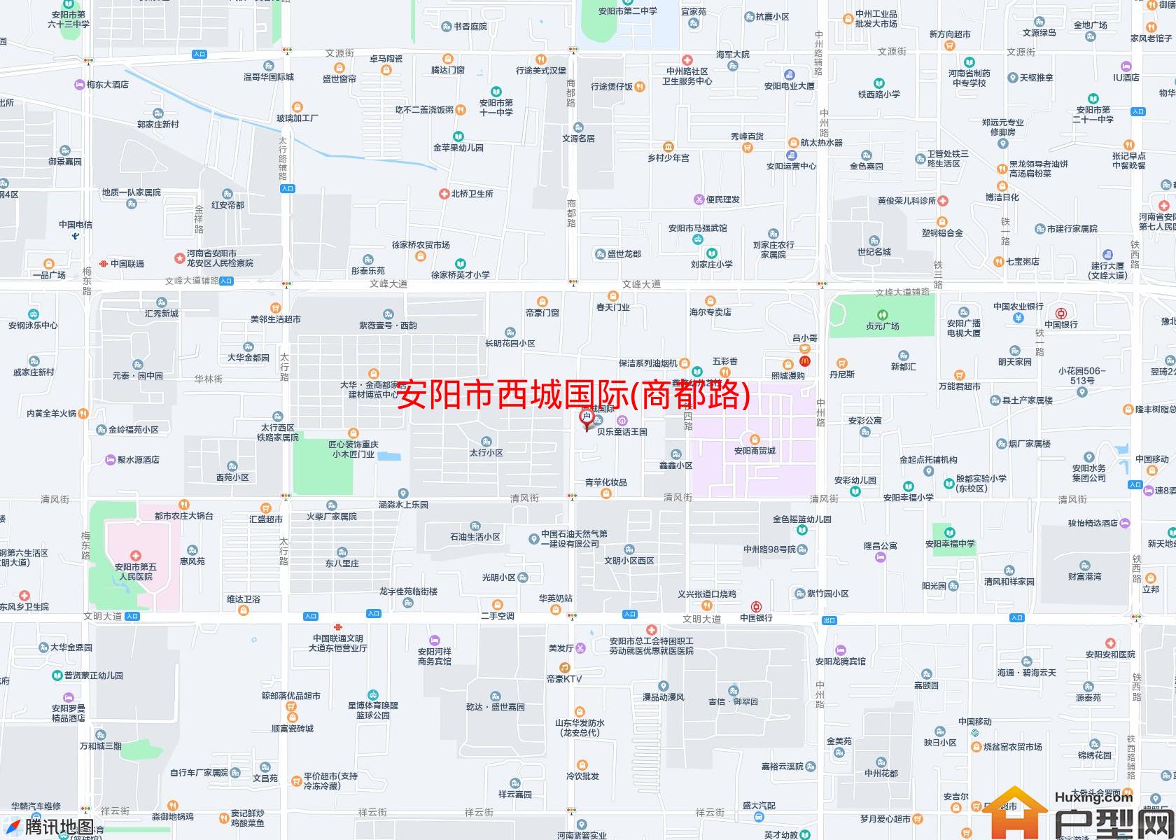 西城国际(商都路)小区 - 户型网