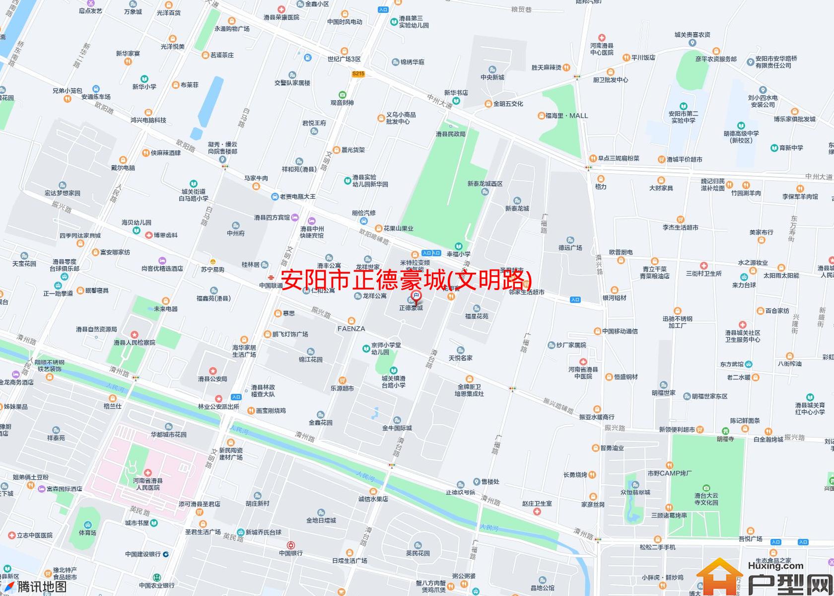 正德豪城(文明路)小区 - 户型网