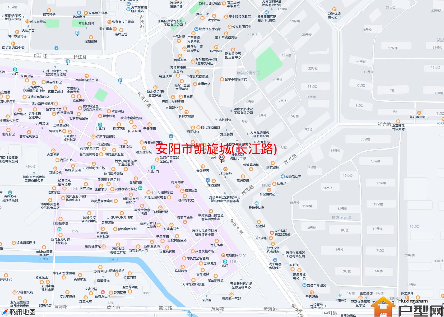 凯旋城(长江路)小区 - 户型网