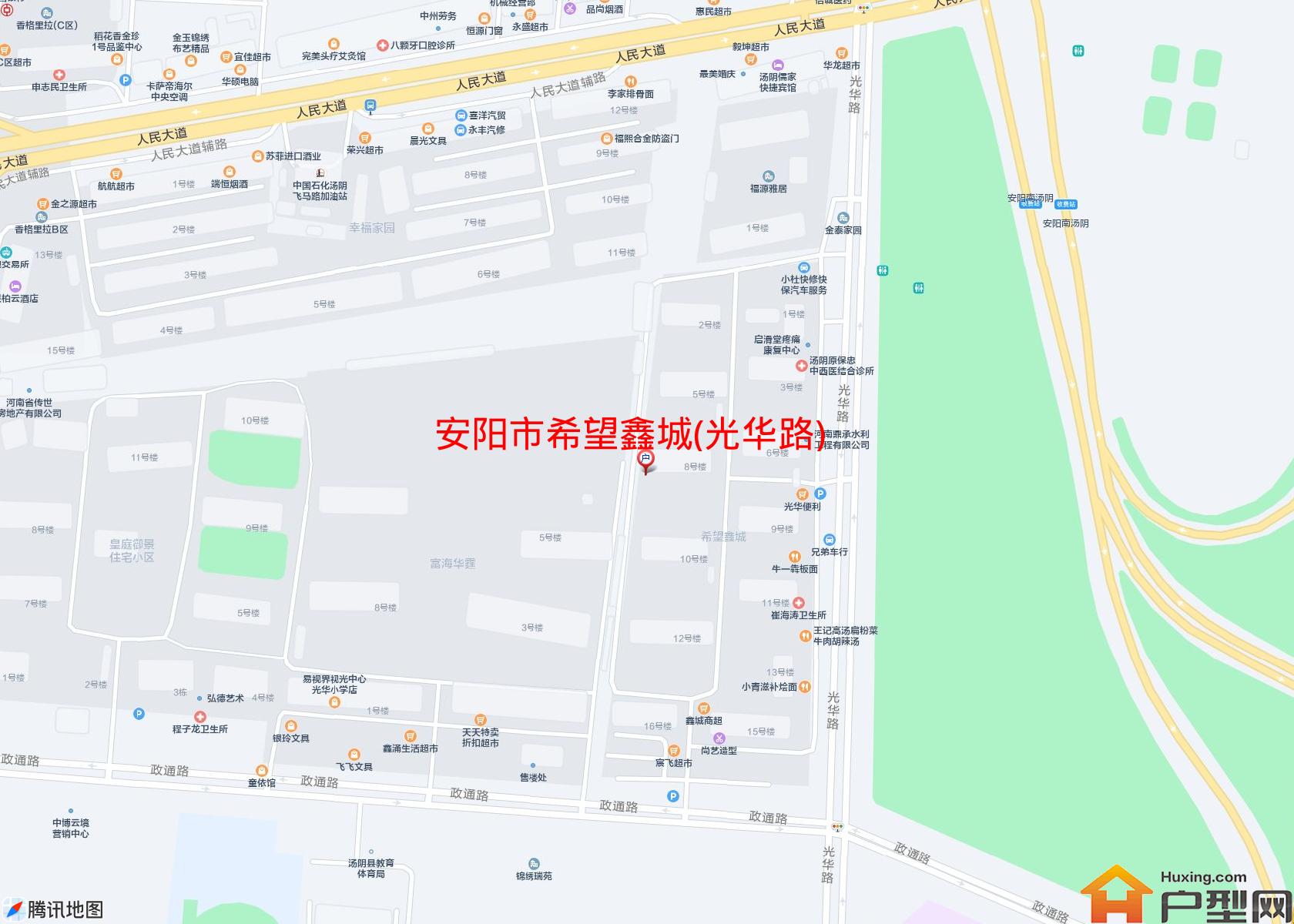 希望鑫城(光华路)小区 - 户型网
