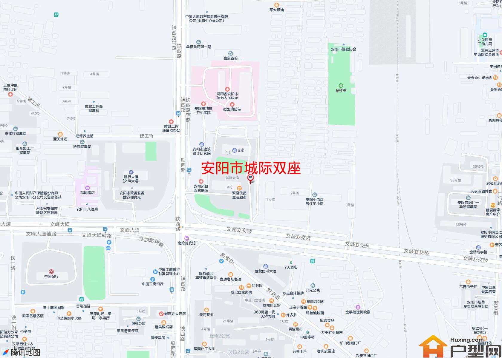 城际双座小区 - 户型网