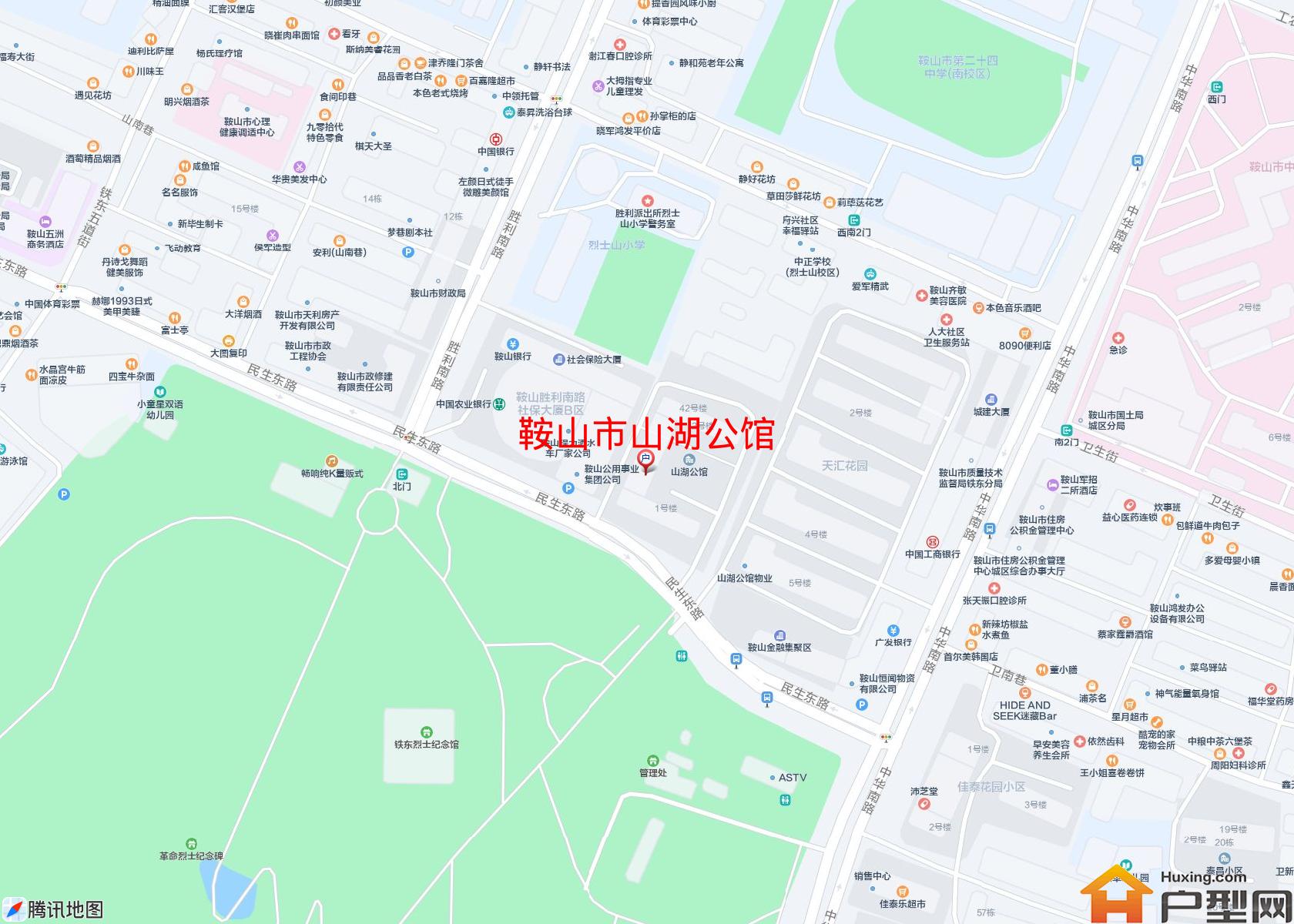 山湖公馆小区 - 户型网