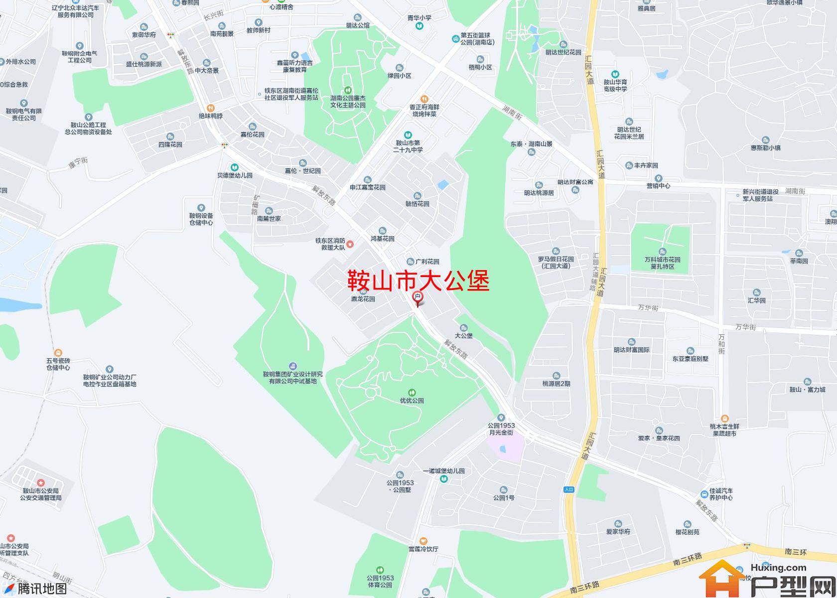 大公堡小区 - 户型网