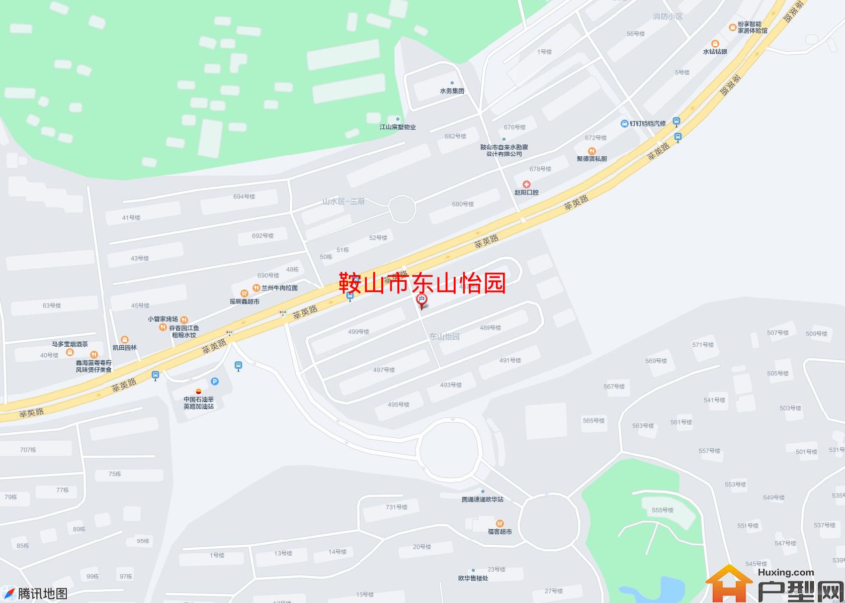 东山怡园小区 - 户型网