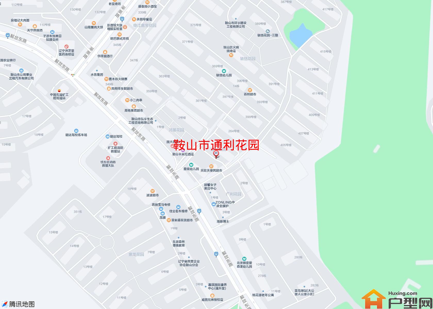 通利花园小区 - 户型网