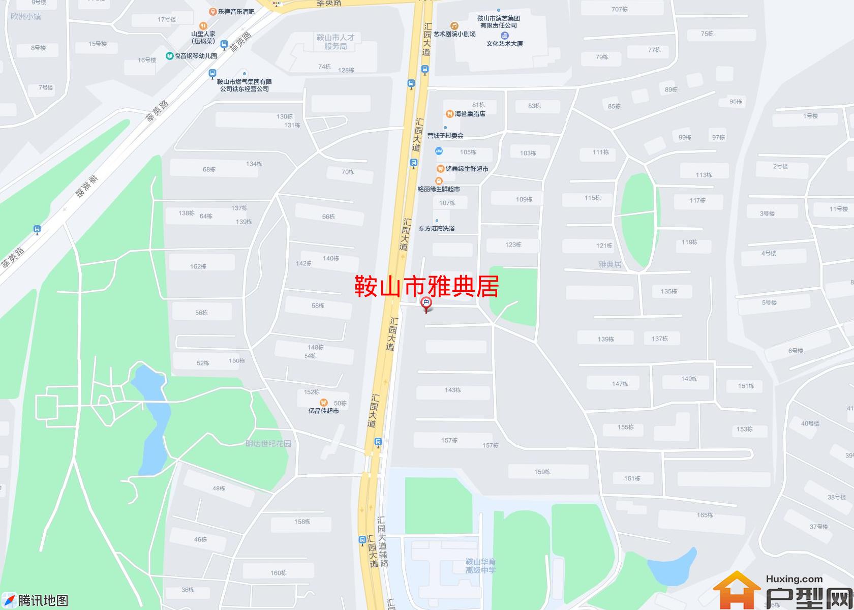 雅典居小区 - 户型网