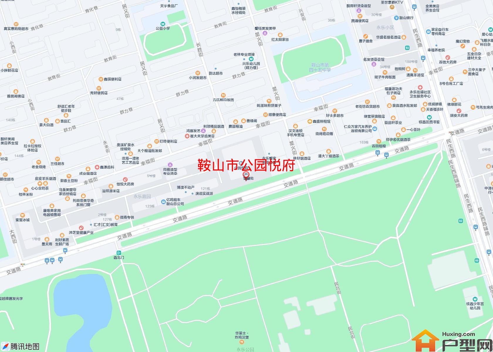 公园悦府小区 - 户型网
