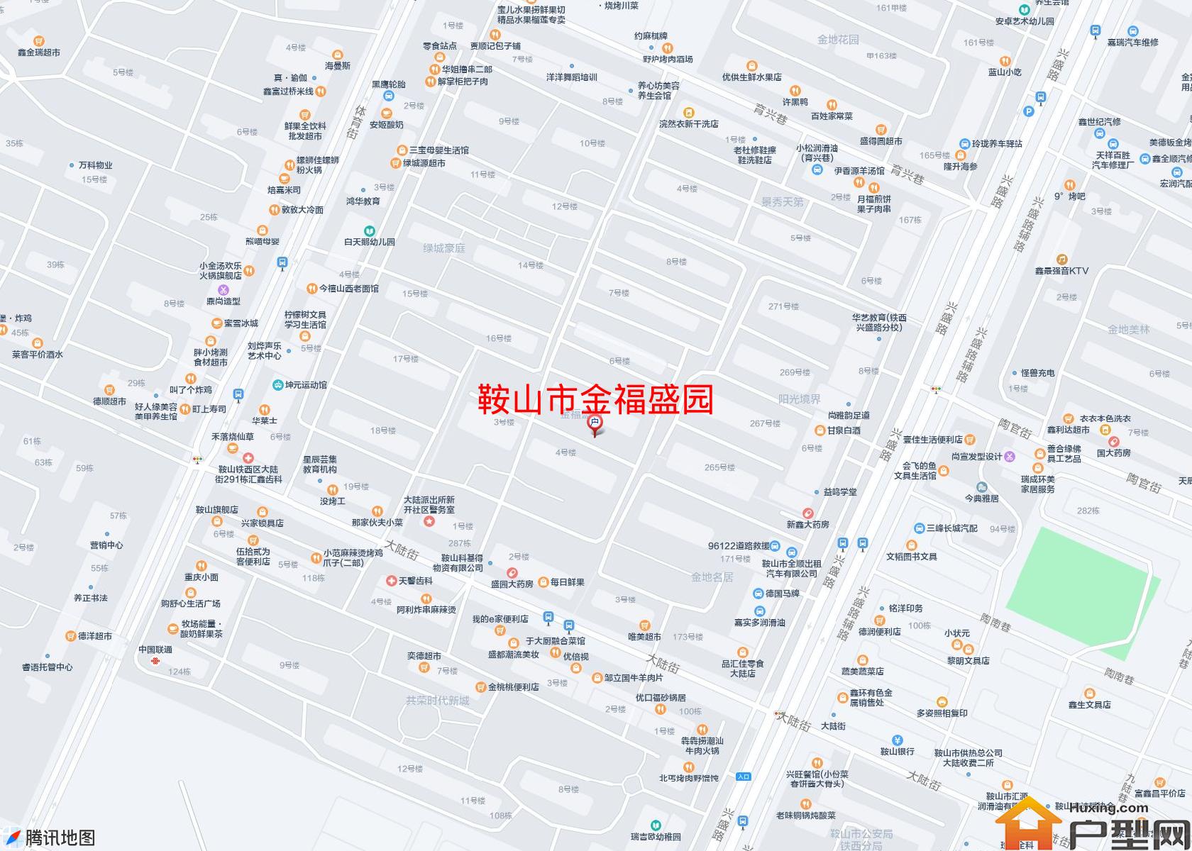 金福盛园小区 - 户型网