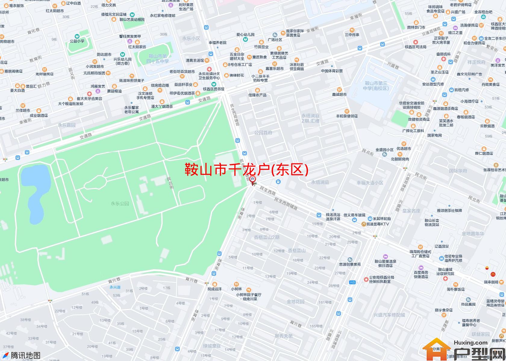 千龙户(东区)小区 - 户型网