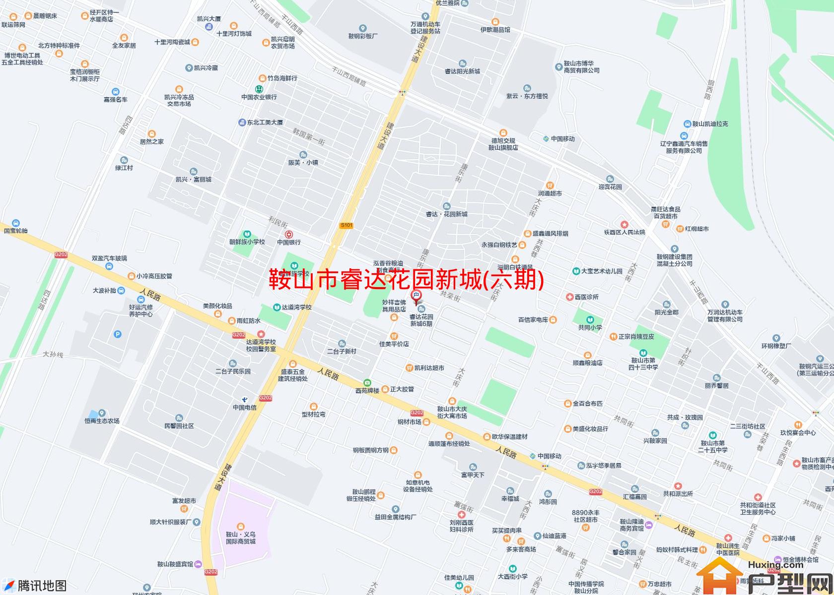 睿达花园新城(六期)小区 - 户型网