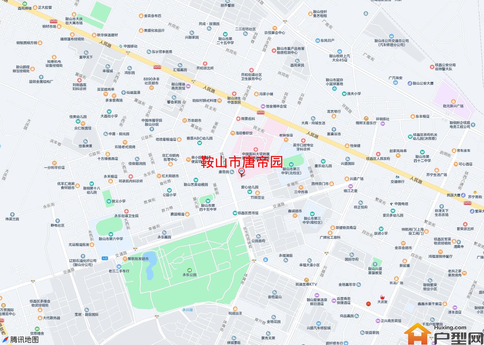 唐帝园小区 - 户型网