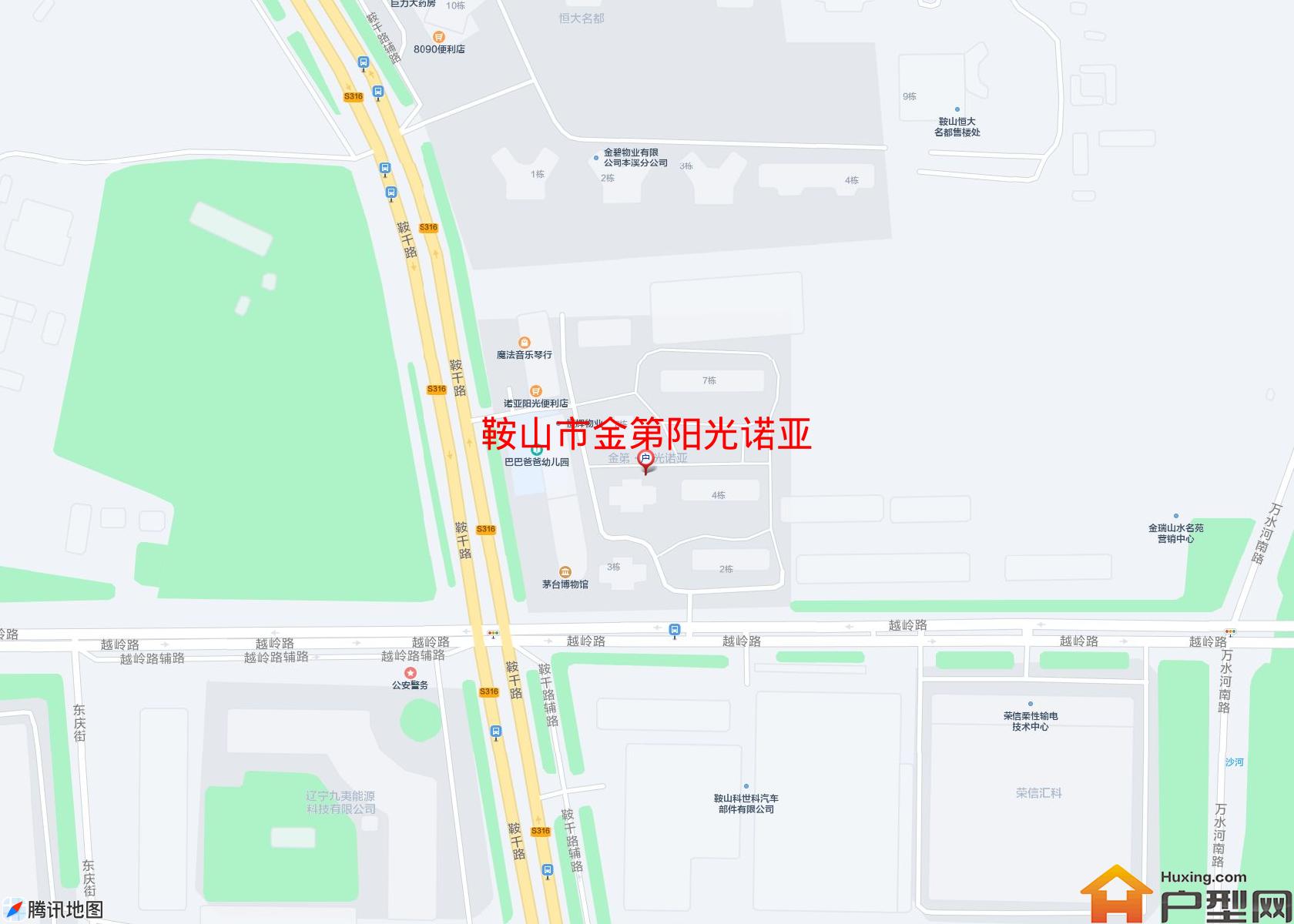 金第阳光诺亚小区 - 户型网
