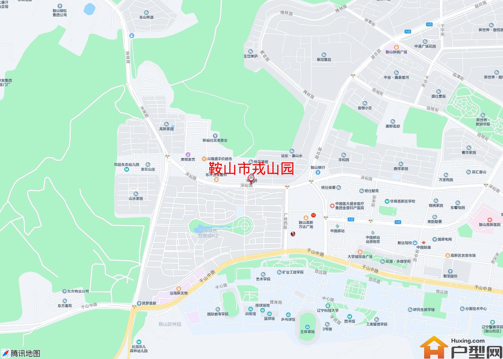 戎山园小区 - 户型网