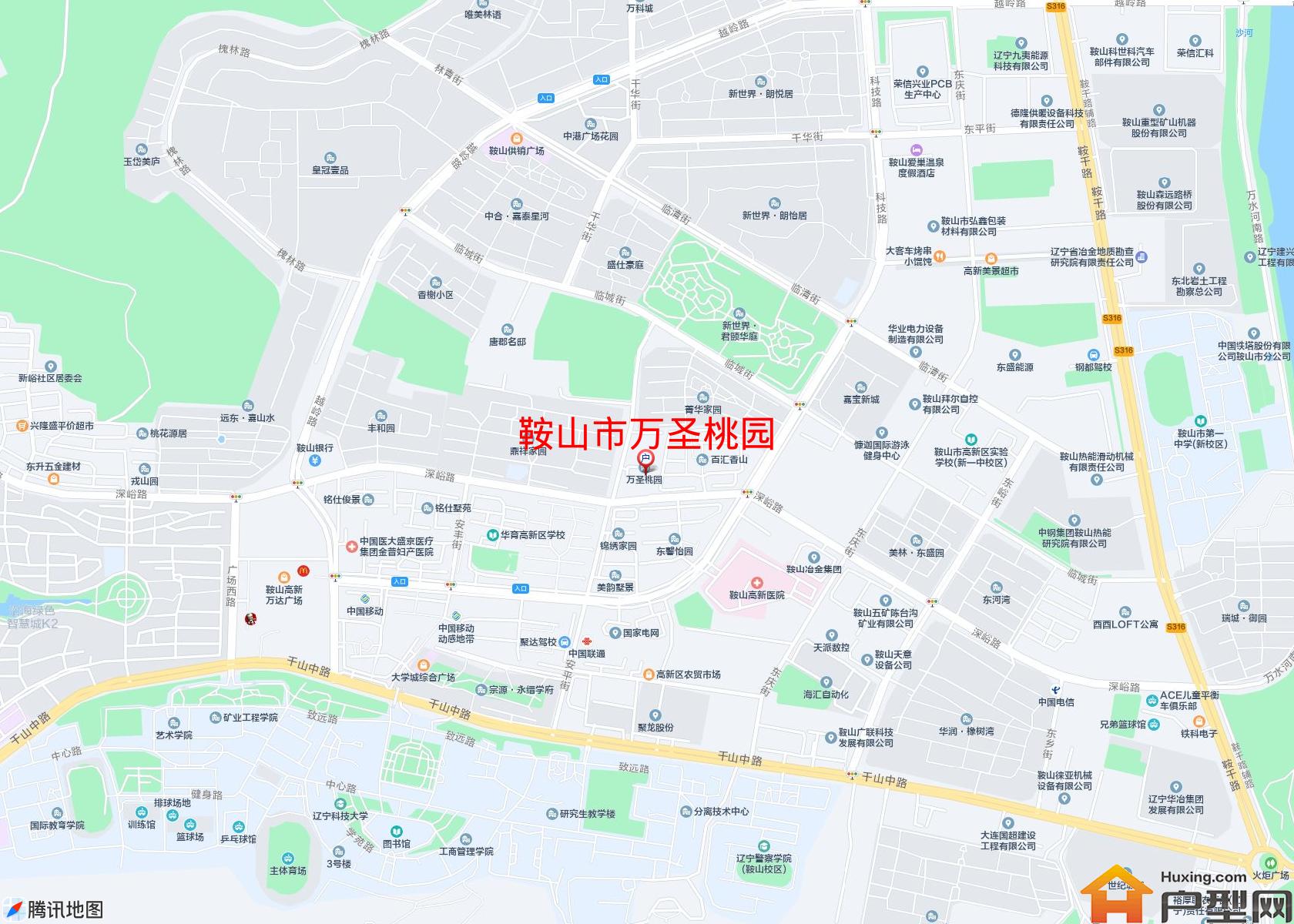 万圣桃园小区 - 户型网