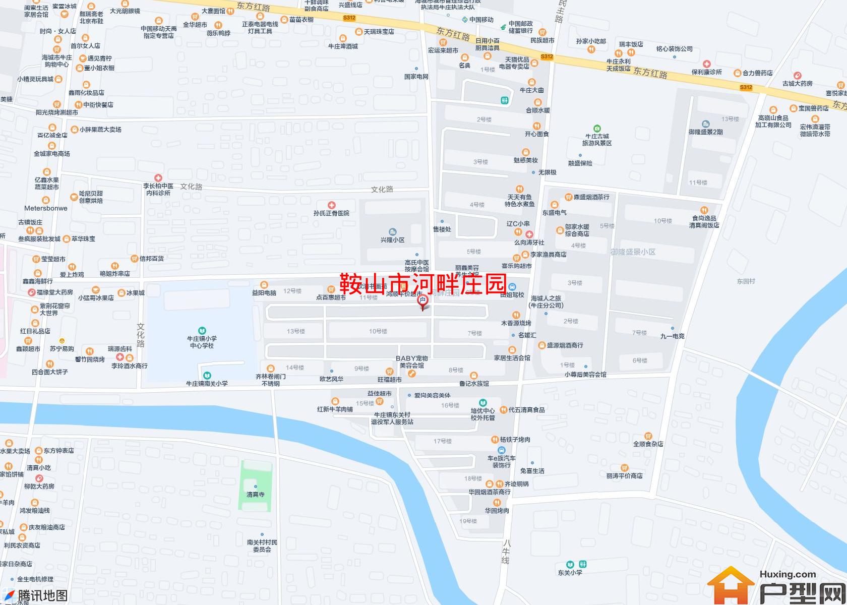 河畔庄园小区 - 户型网