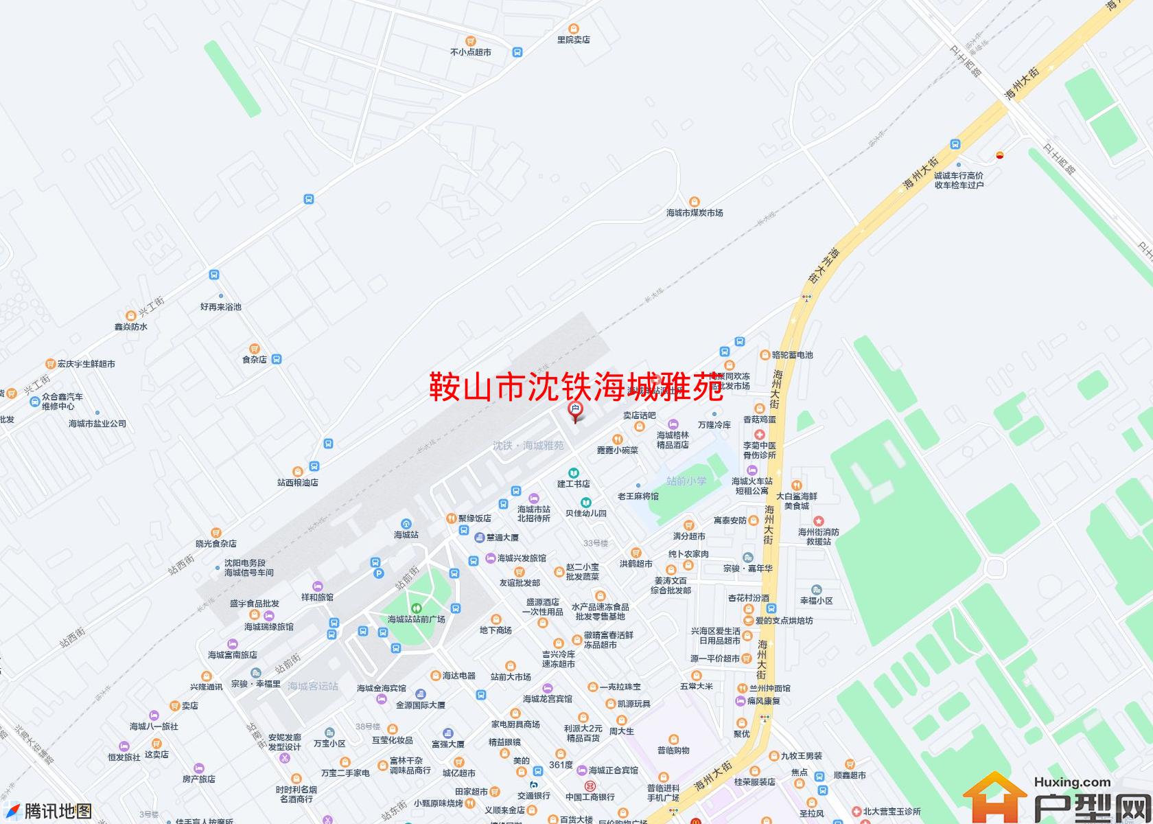沈铁海城雅苑小区 - 户型网